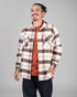 TreePlanter Overshirt Check Chalk-Walnut-Brick