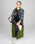 TreePlanter Overshirt Check Sage-Dark Anthracite