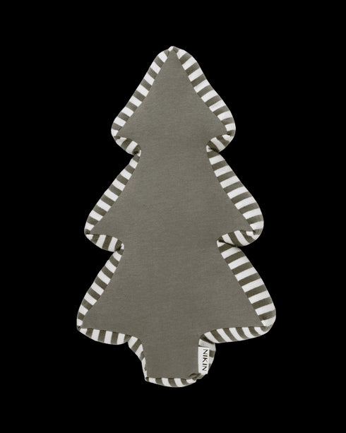 TreePlush Upcycled Olive-Off White