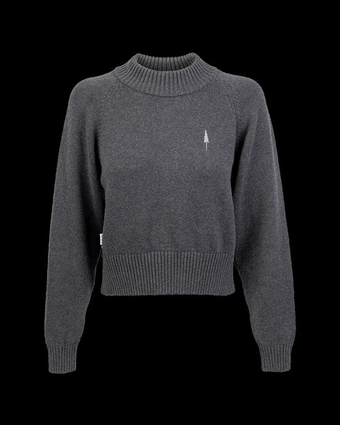 TreePullover Cosy Women Anthracite Mel