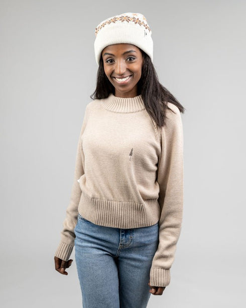 TreePullover Cosy Women Beige