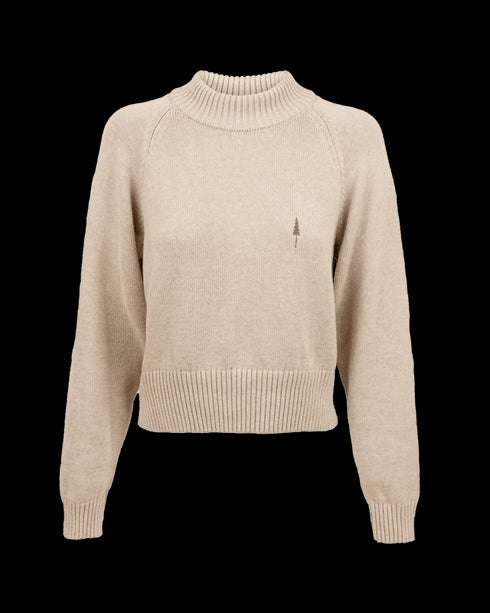 TreePullover Cosy Women Beige