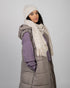 TreeScarf Knitted Beige Mel