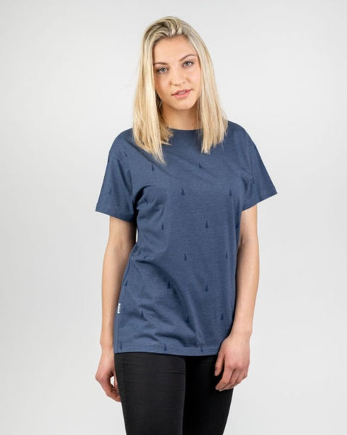 TreeShirt Allover Navy Mel