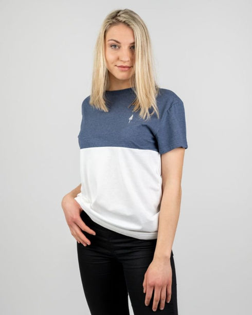 TreeShirt Bicolor Navy Mel