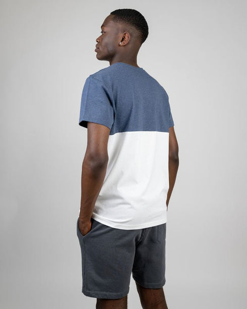 TreeShirt Bicolor Navy Mel