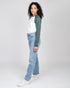 TreeShirt Longsleeve Raglan Juniper-White