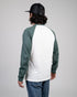 TreeShirt Longsleeve Raglan Juniper-White