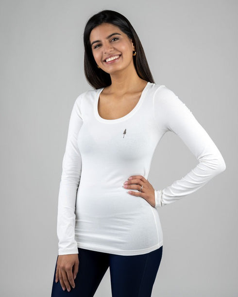 TreeShirt Longsleeve Slim Women