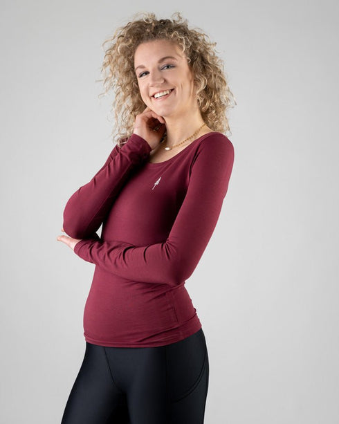 TreeShirt Longsleeve Slim Women