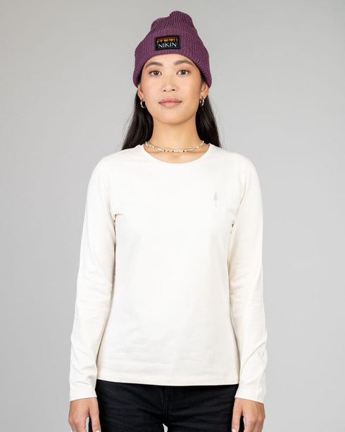 TreeShirt Longsleeve Women Chalk