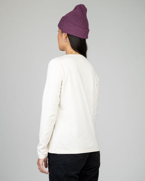 TreeShirt Longsleeve Women Chalk