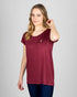 TreeShirt Loose Women Bordeaux
