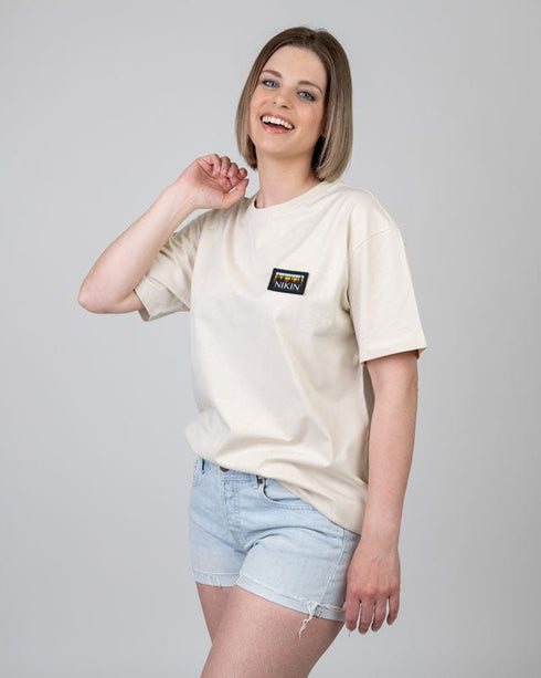 TreeShirt Patch Relaxed Beige