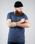 TreeShirt Pocket Navy Mel