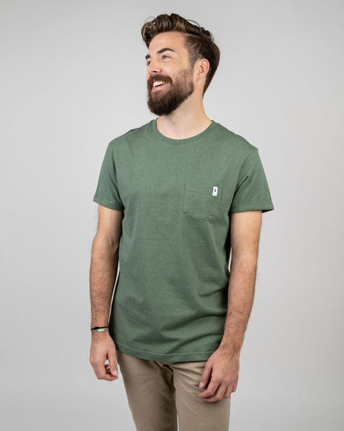 TreeShirt Pocket Olive Mel