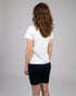 TreeShirt Pocket Flowers White