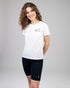 TreeShirt Pocket Flowers White
