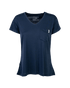 TreeShirt Pocket V-Neck Women Dark Navy