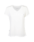 TreeShirt Pocket V-Neck Women White