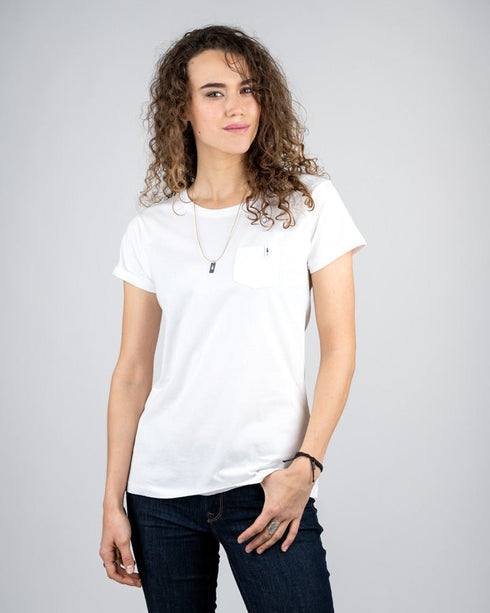 TreeShirt Pocket Women White