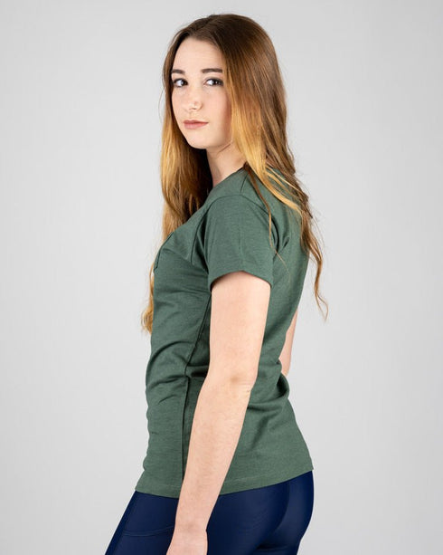 TreeShirt Pocket Women Olive Mel