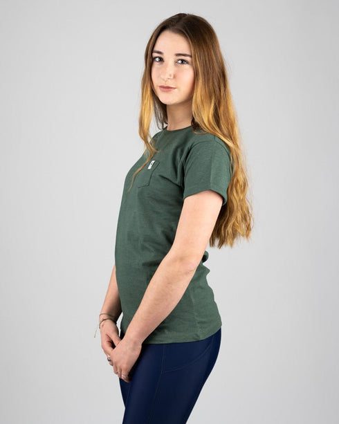 TreeShirt Pocket Women Olive Mel