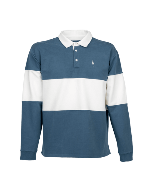 TreeShirt Rugby Marine Teal-White