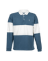 TreeShirt Rugby Marine Teal-White