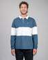TreeShirt Rugby Marine Teal-White