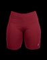 TreeShorts Biker Women Deep Maroon