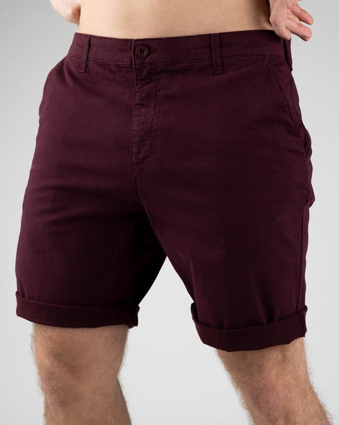 TreeShorts Chino Bordeaux