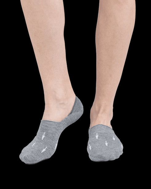 TreeSock ultrashort Allover Grey