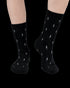 TreeSocks Cosy Allover Black