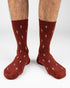 TreeSocks Cosy Allover Bordeaux