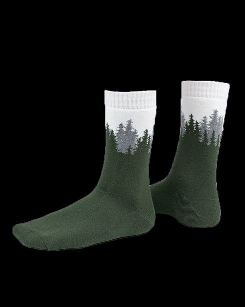 TreeSocks Cosy Double Forest Green