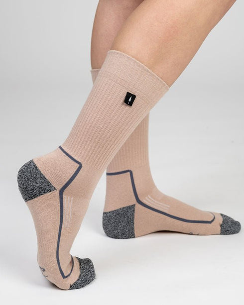 TreeSocks Hiking Beige