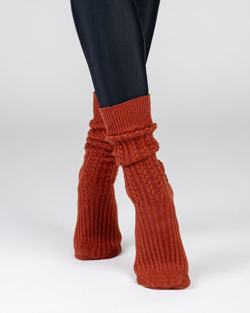 TreeSocks Knitted Cosy Rust