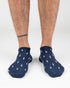 TreeSocks Short Allover Navy