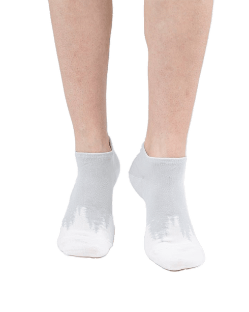 TreeSocks Short Forest Light Grey
