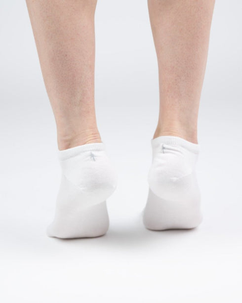 TreeSocks Short Heel White