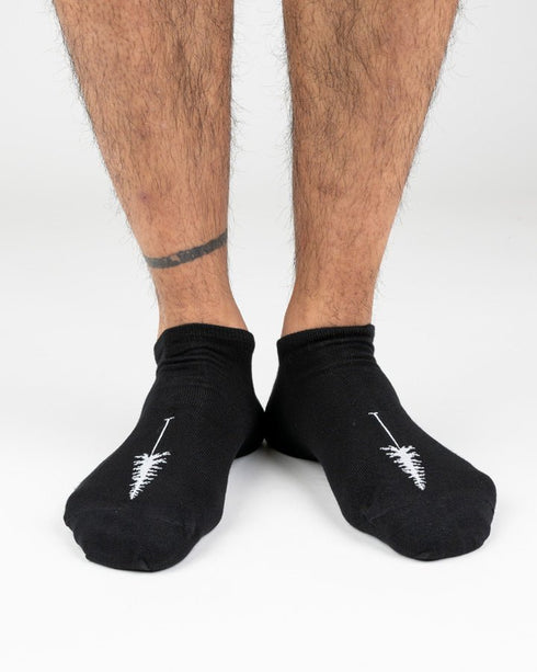 TreeSocks Short Single Black