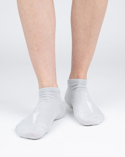 TreeSocks Short Single Light Grey