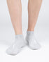 TreeSocks Short Single Light Grey