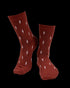 TreeSocks Standard Allover Bordeaux