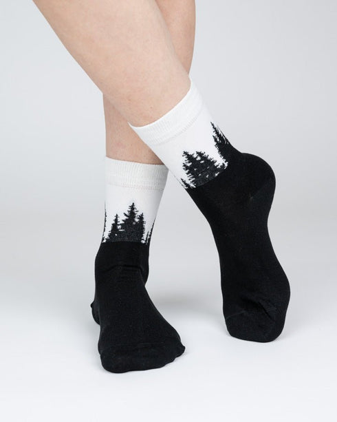TreeSocks Standard Forest Black
