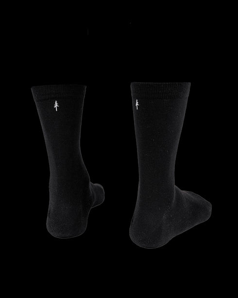 TreeSocks Standard Plain Black