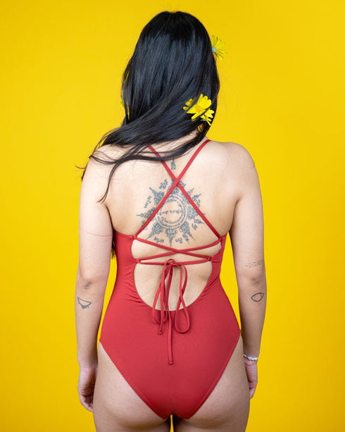 TreeSuit Swim Laceup Women