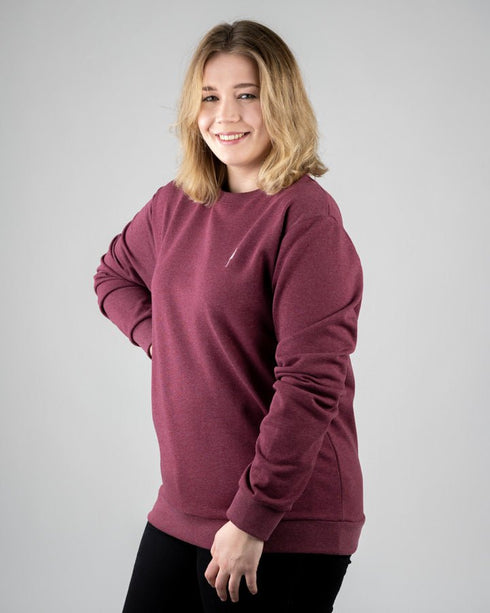 TreeSweater Bordeaux Mel