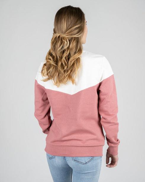 TreeSweater Bicolor Women Salmon Mel